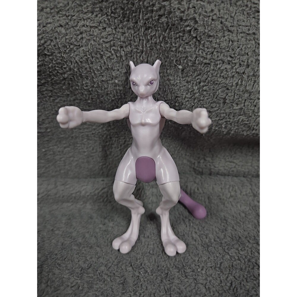 2018 - 2019 Burger King Kid's Meal Toy Pokemon Mewtwo 4" Action Figure